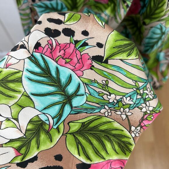 INC International Concepts Floral Maxi Dress Sleeveless Cocktail Formal 12 - Picture 2 of 7